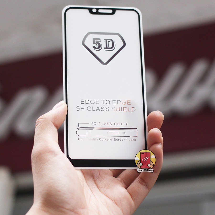 Realme 2 Kính cường lực cao cấp 5D full màn full keo tặng kèm bộ dán đầy đủ
