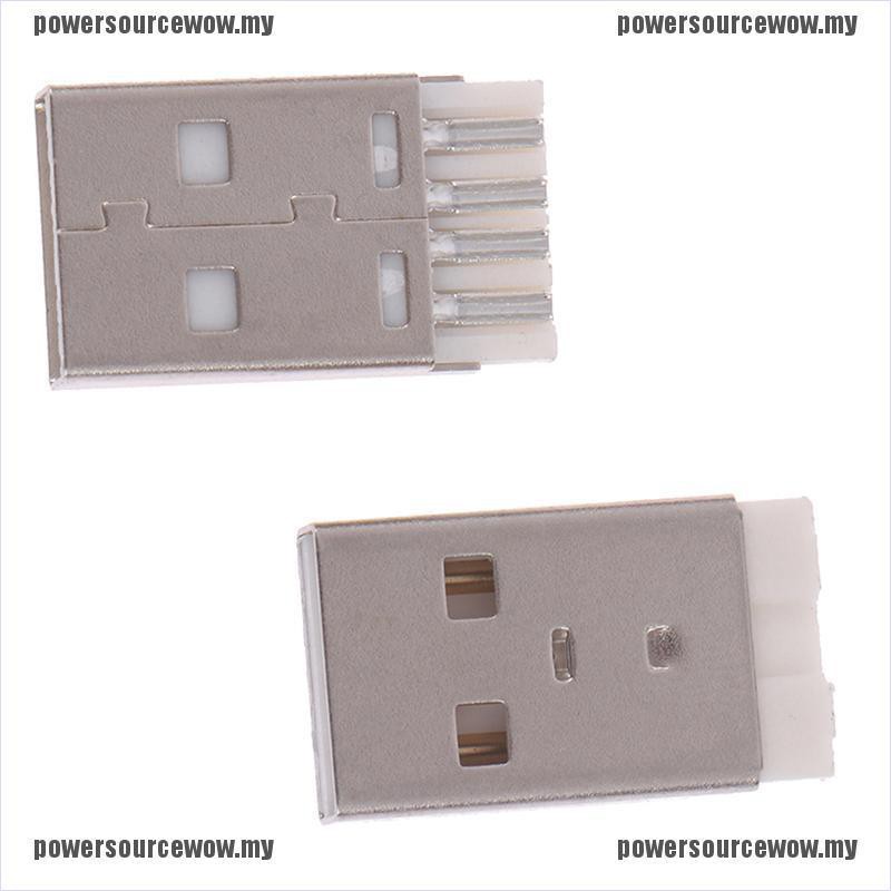 Set 10 Đầu Nối usb 2.0 type a 4pin male Đầu Đực Bằng Đồng MY