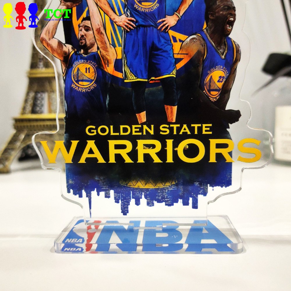 Tượng standee acrylic cầu thủ bóng rổ Warrios Team