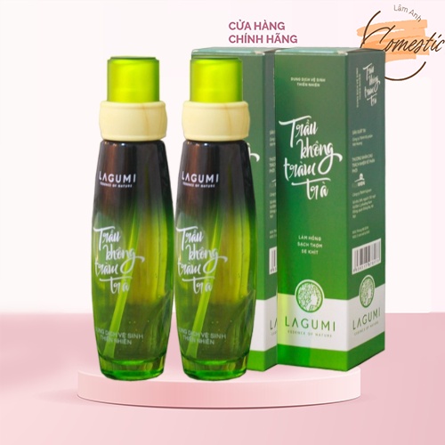 Dung dịch vệ sinh phụ nữ Lagumi Trầu Không Tràm Trà 100% thiên nhiên-An toàn Mẹ Bầu