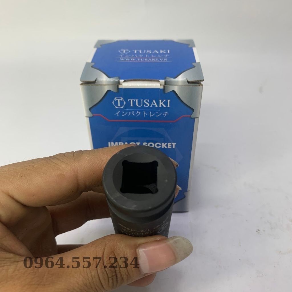 Đầu Khẩu 1/2 inch - đầu tuýp 6 cạnh mở bulong TUSAKI chất thép CR-MO Hàng Cao Cấp