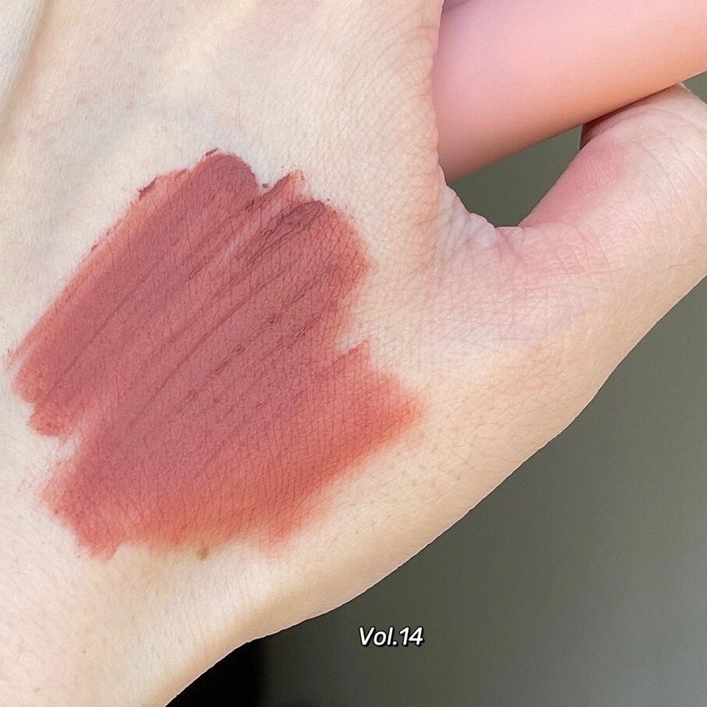 [Hàng mới về] Son bóng Cappuvini dạng bùn dưỡng ẩm an toàn hiệu quả cho làn môi