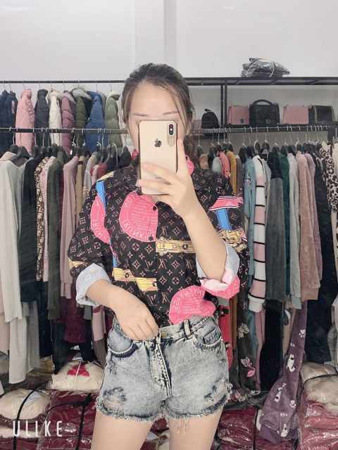 XẢ - ÁO SƠ MI HOẠ TIẾT SƠ MI TRƠN