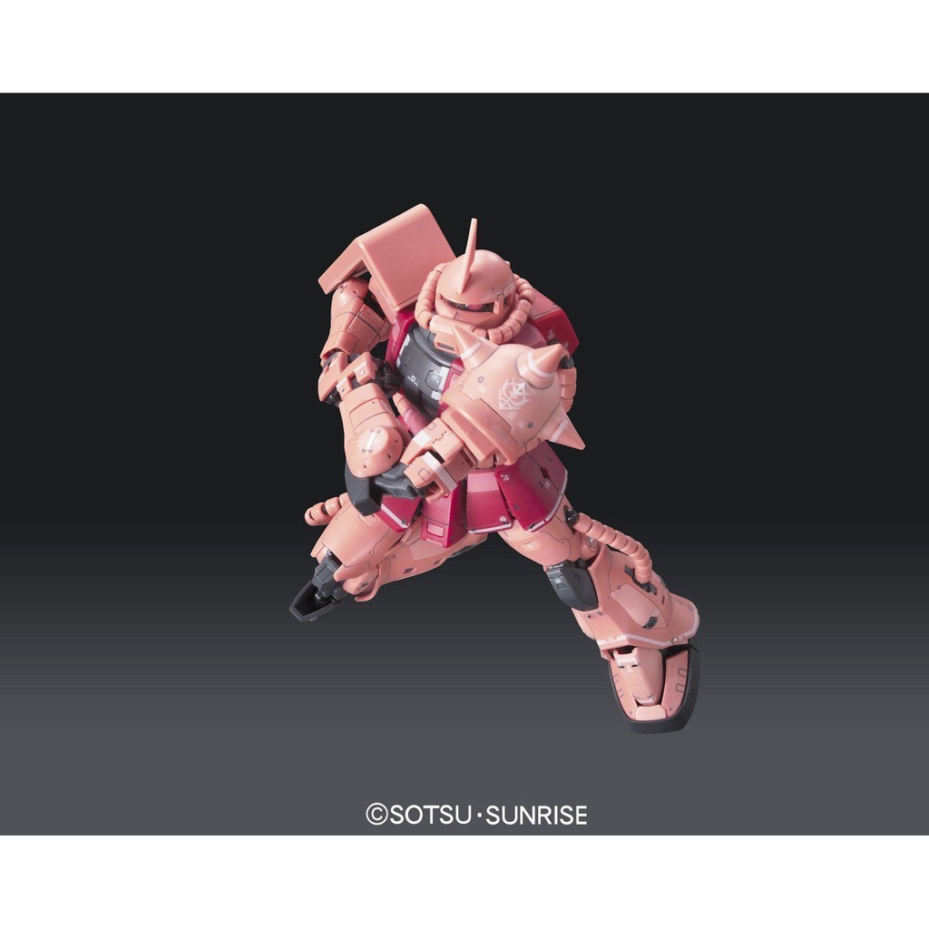 Gundam Bandai RG Zaku MS-06S 1/144 Uc Mô Hình Đồ Chơi Lắp Ráp Anime Nhật