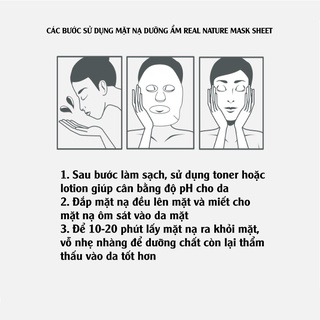 Mặt Nạ Giấy Nature Republic Real Nature Mask Sheet