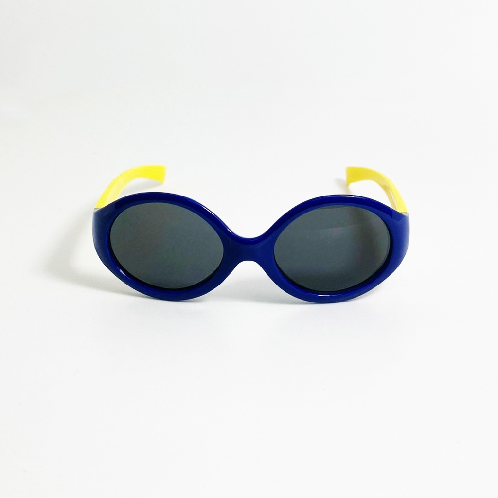 Kính mát trẻ em Jun Secret gọng nhựa, form ôm mặt, tròng đen chống tia UV cao cấp dành cho bé từ 1 đến 3 tuổi JS5822DEN