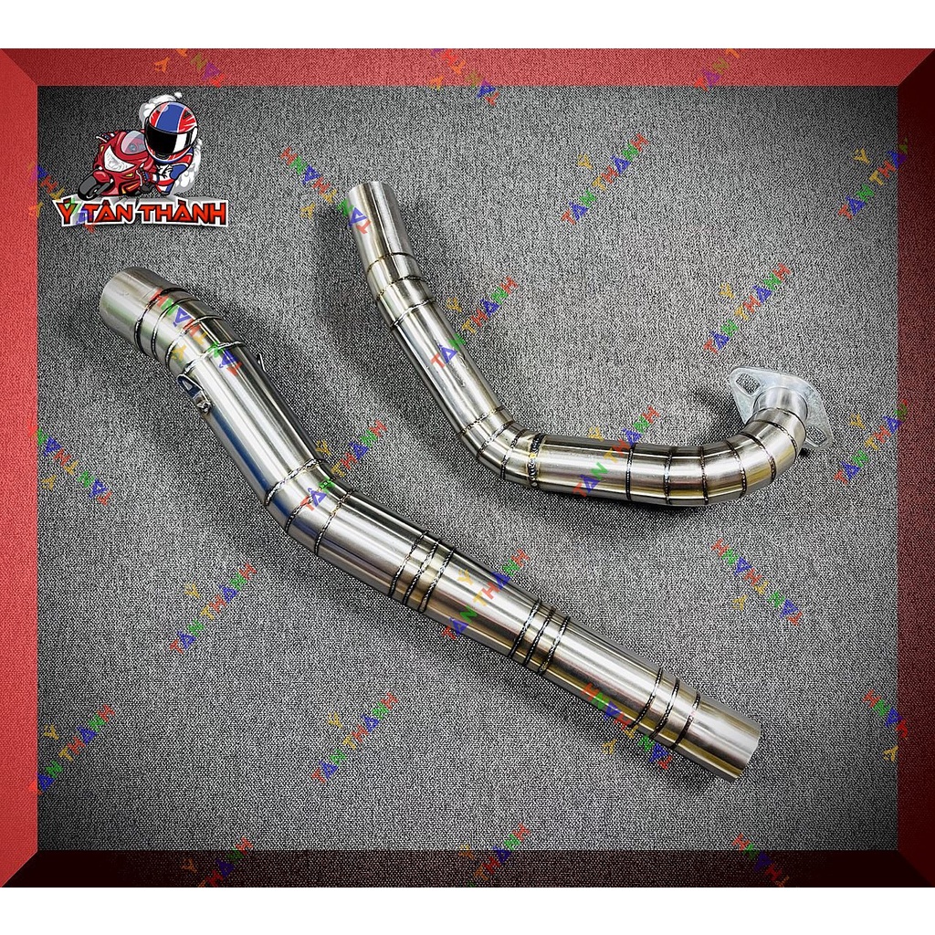 Cổ Pô Exciter 150 2 Khúc WRX Phi 38-51mm MS15
