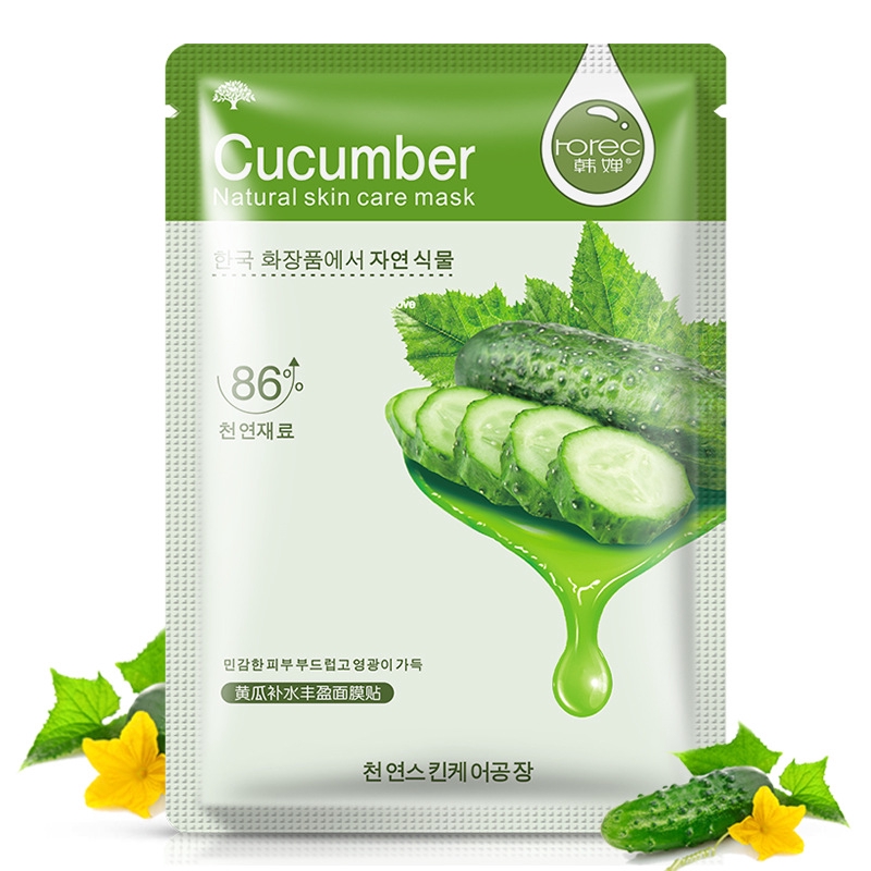 [Hàng mới về] Mặt nạ lụa acid trái cây Rorec dưỡng ẩm làm sạch mụn se khít lỗ chân lông