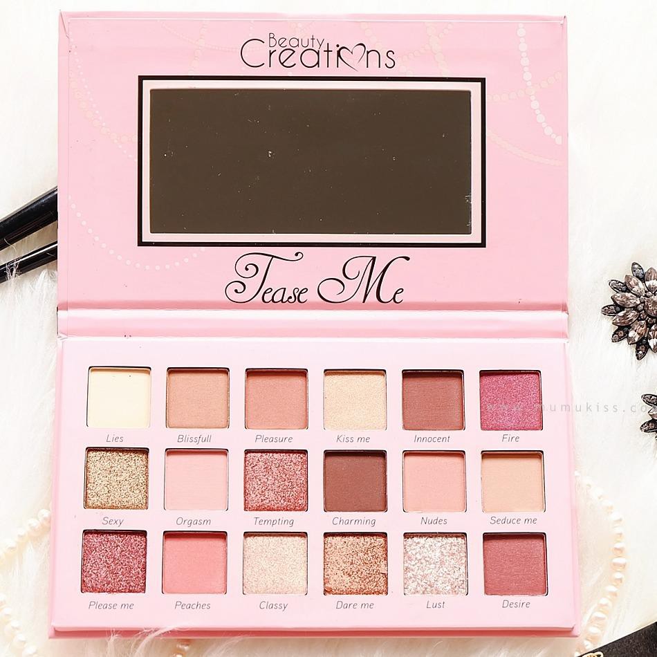 PHẤN MẮT BEAUTY CREATIONS TEASE ME EYESHADOW PALETTE