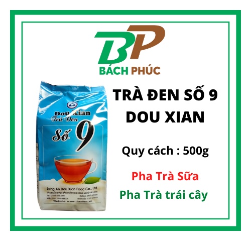 Trà Đen Dou Xian 500g - Nguyên Liệu Trà Sữa - Kho Pha Chế Đà Nẵng