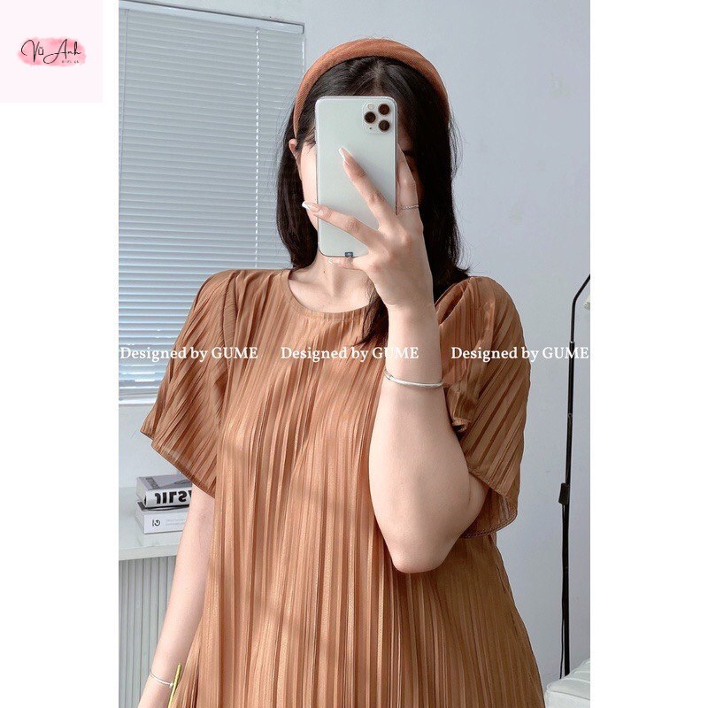 Váy bầu , đầm bầu maxi SUÔNG DẬP LY 2 MÀU HACK DÁNG từ 40 đến 100kg ảnh thật siêu đẹp chất liệu cao cấp