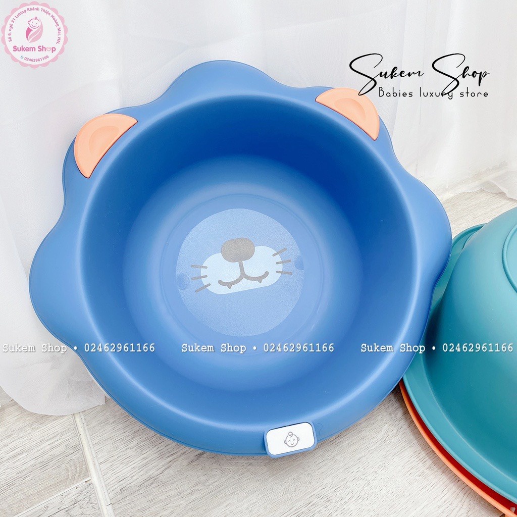 Chậu Rửa Mặt Honper Cao Cấp Hình Sư Tử Cho Bé