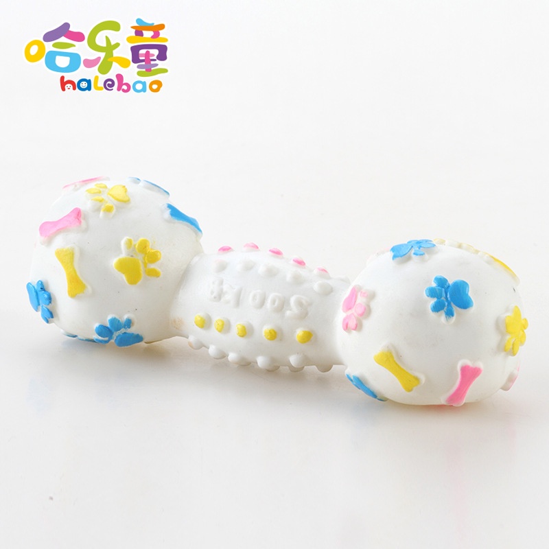 Bóng quả tạ lục lạc Giúp làm sạch răng, chắc răng và rèn luyện cơ hàm cho chó mèo