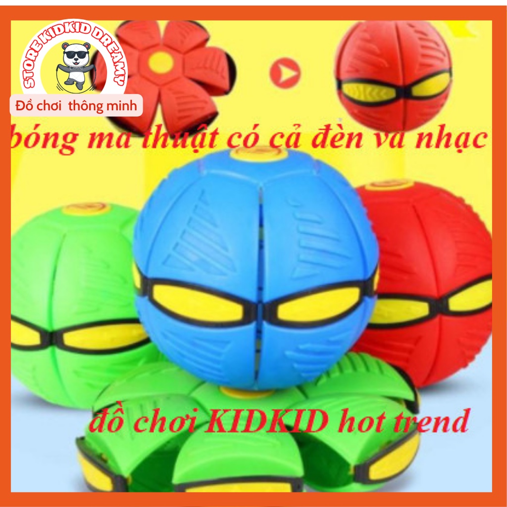 Quả cầu ma thuật đồ chơi giải nén UFO biến dạng có đèn chơi cực vui