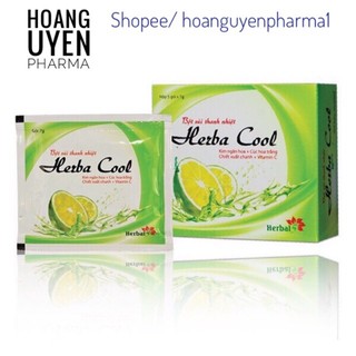 Bột sủi thanh nhiệt Herba Cool - Hộp 5 gói