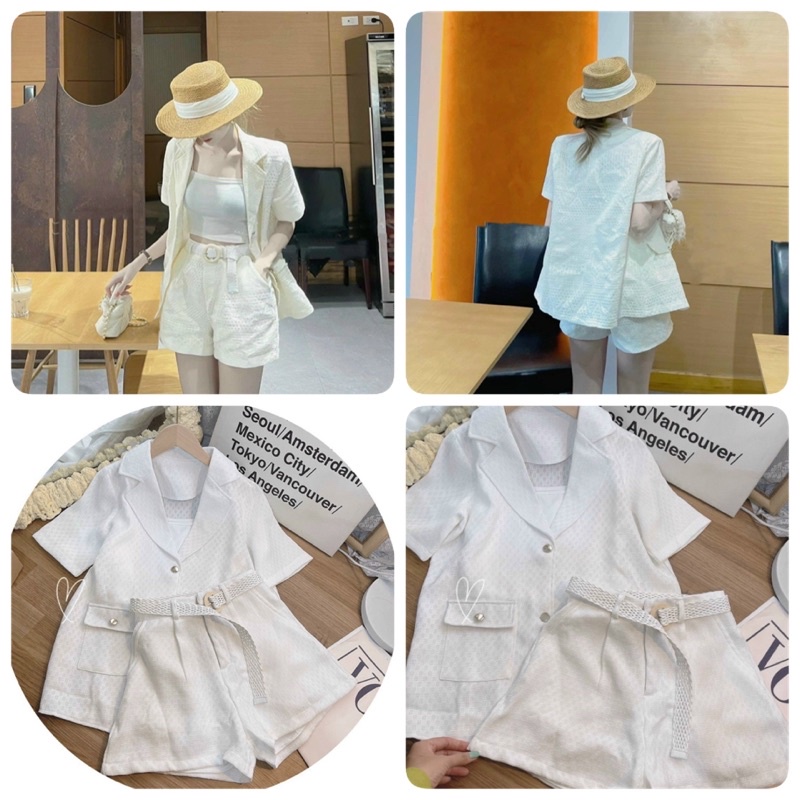 Set vest 4 món chuẩn xinh