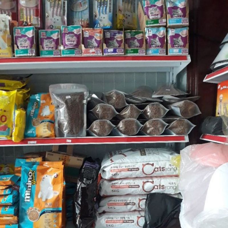 Hạt thức ăn cho mèo Casrang gói chiết 1kg