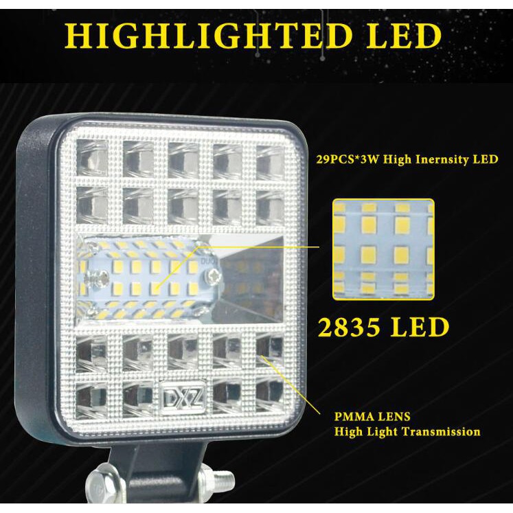 Đèn Sương Mù Kevanly 4 Inch 9-30v 87w Cho Xe Hơi