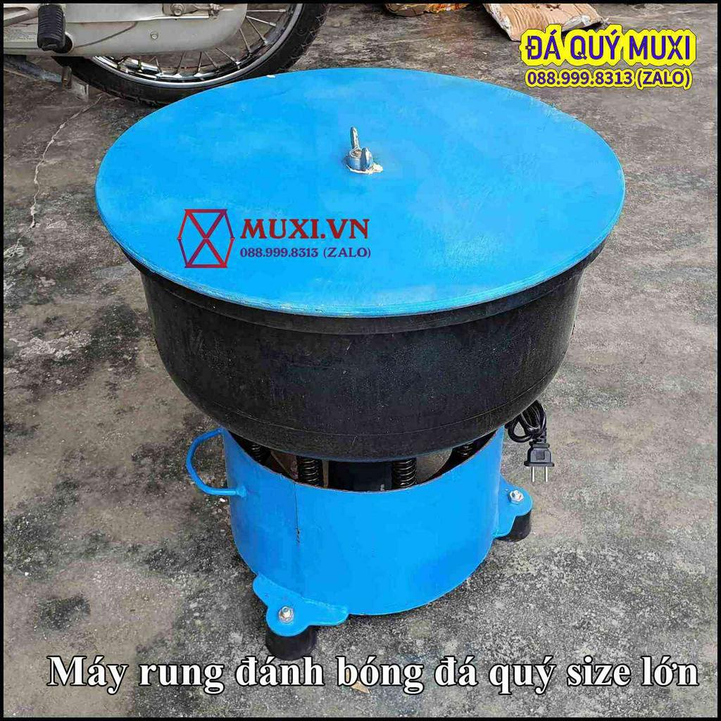 Máy rung bóng Size lớn đánh bóng Công nghiệp Đá quý, Kim loại, Trầm hương, Ngọc trai - Công suất cao, tuần hoàn khỏe