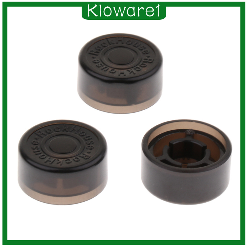 [KLOWARE1]3 Pcs Guitar Effect Foot Nail Cap Guitar Effect Pedal Parts Accessories