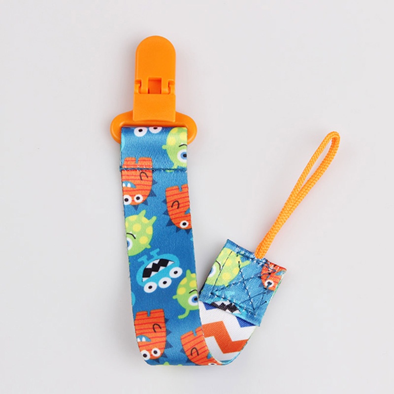 Set 3 Dây Đeo Núm Vú Giả In Họa Tiết Hoạt Hình DIY Cho Bé Sơ Sinh