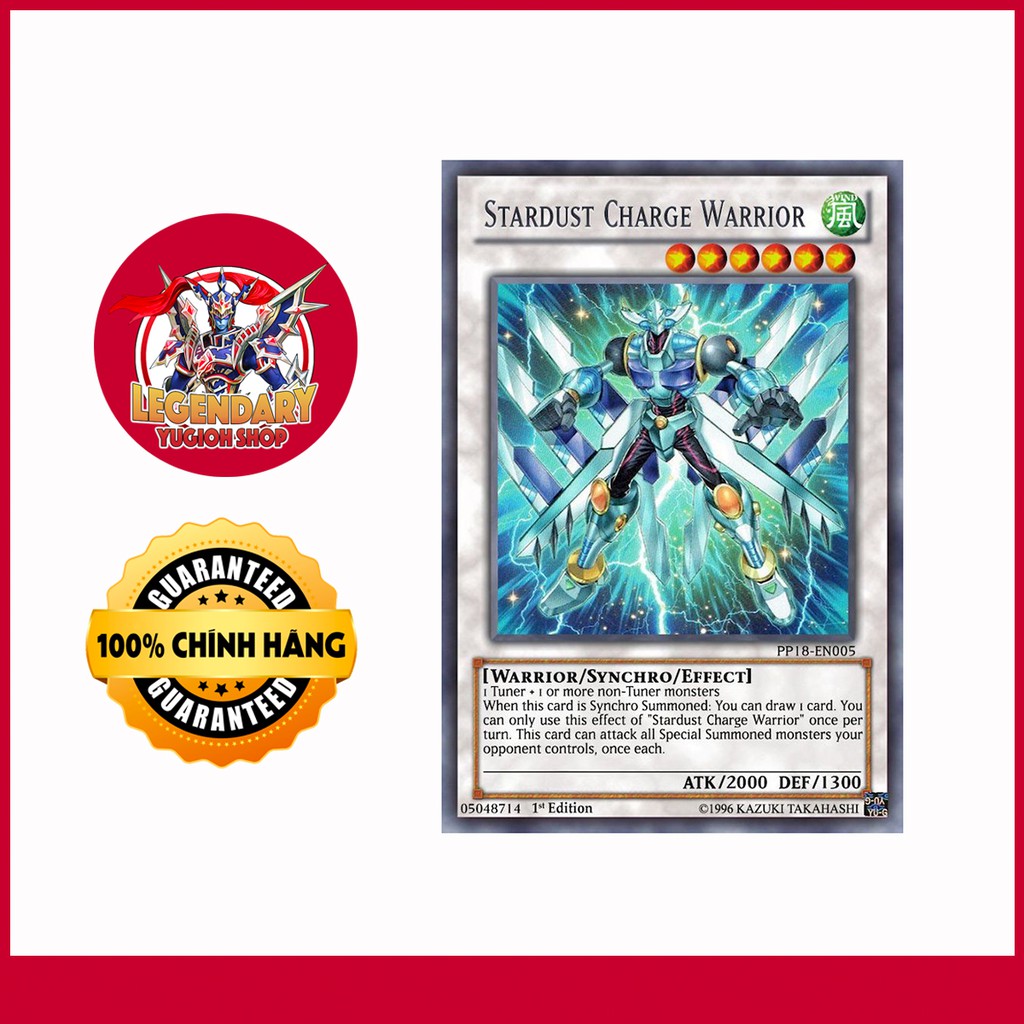 [EN][Thẻ Bài Yugioh Chính Hãng] Stardust Charge Warrior