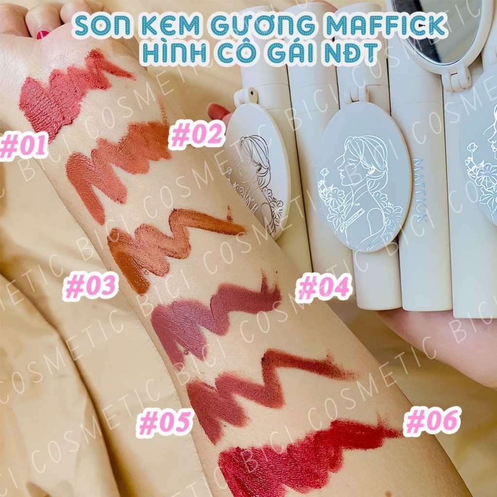 Son Gương MAFFICK Hình Cô Gái Nội Địa Trung Chính Hãng | Thế Giới Skin Care