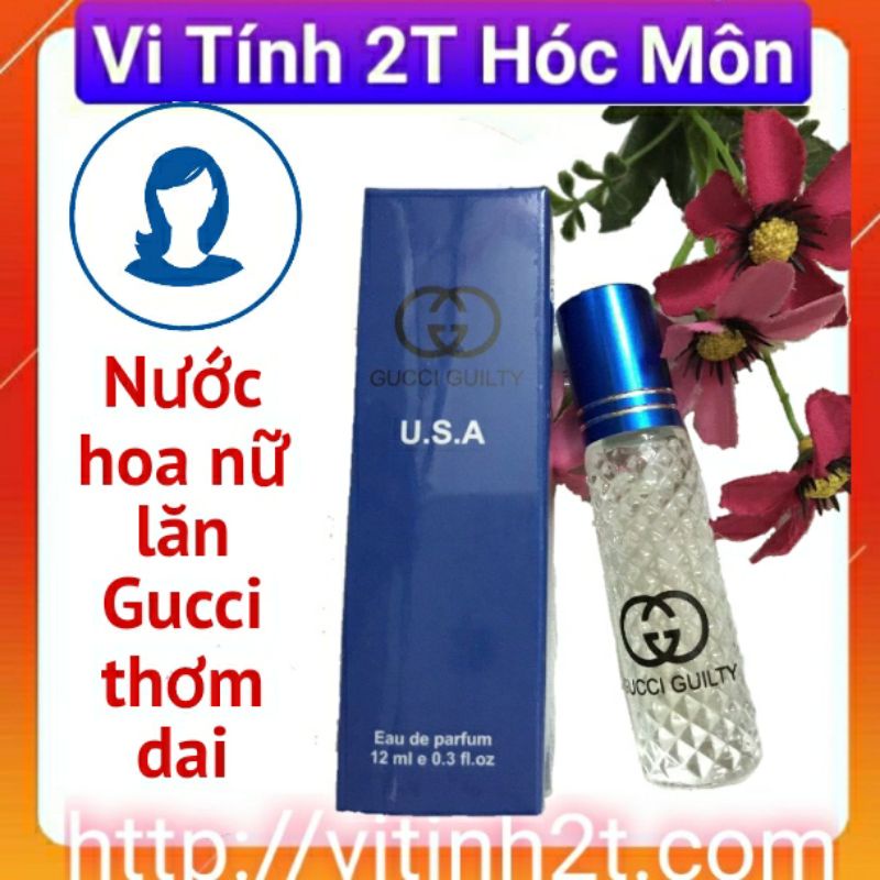 Nước hoa lăn 12ml thơm dai