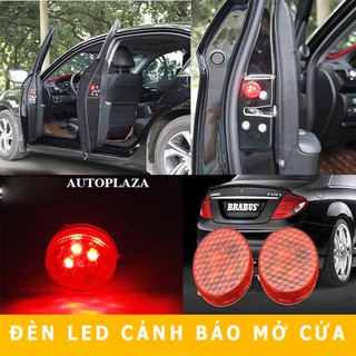 Cặp Đèn LED Cảnh Báo Mở Cửa Xe Hơi Ô Tô . Đèn Chớp Chớp Nháy Nháy Khi Mở Cửa , Có 3 Màu [BH 6 Tháng]