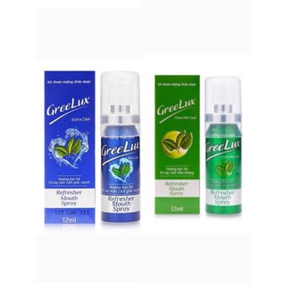 Xịt thơm miệng Greelux EXtra cool thảo dược 12ml