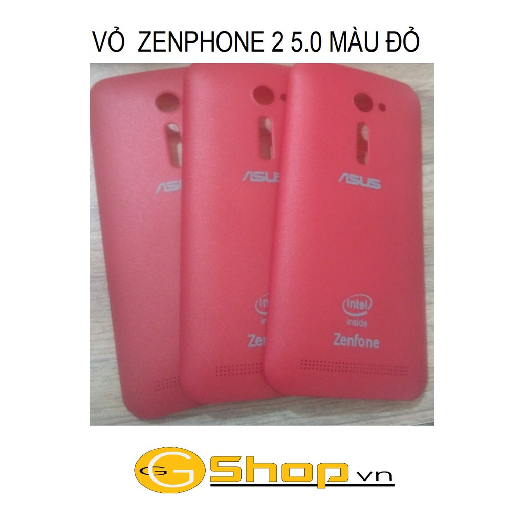 VỎ  ZENPHONE 2 5.0 MÀU ĐỎ