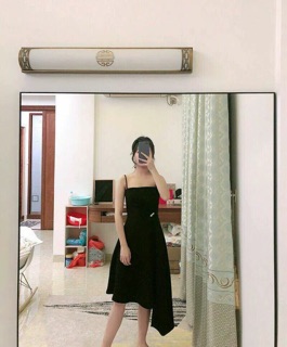 Váy 2 dây sang , đỏ đô và đen