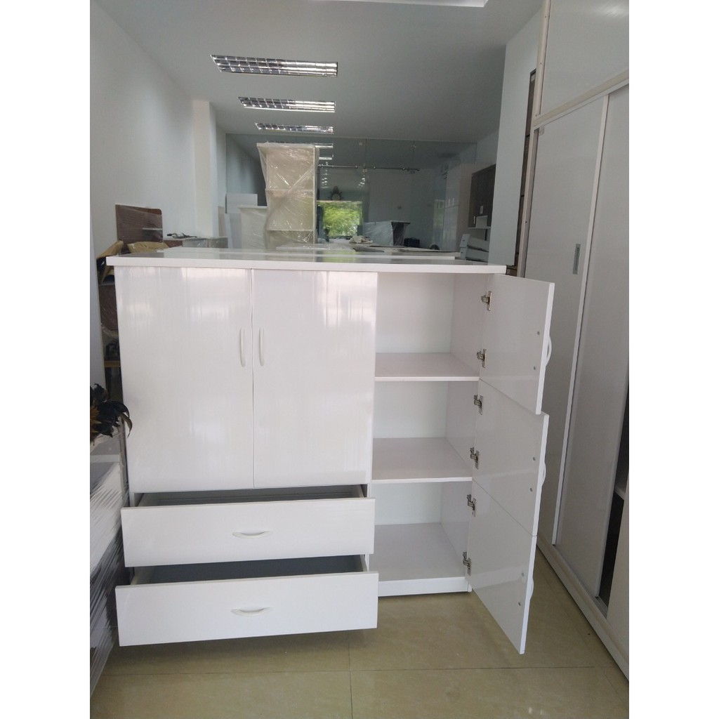 Tủ quần áo cho bé nhựa đài loan cao cấp  tủ cao 1m25 2  ngăn kéo 4 buồng