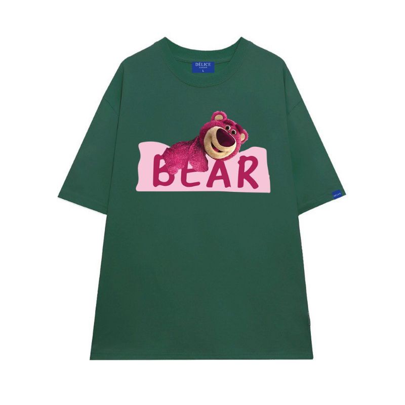 Áo thun % Cotton full size gấu bear