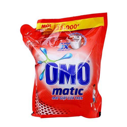 Nước Giặt OMO Matic Cửa Trên Tinh Dầu Thơm 2.4kg