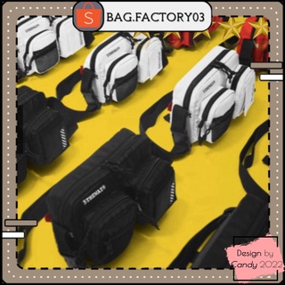 💥Bảo Hành 12T💥Túi bao tử đeo chéo 5Theway loại xịn nhiều màu/tui deo cheo/ bao tu/ ulzzang/ túi chéo da/ balo | steven