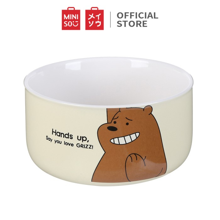 Miniso Hộp Đựng Cơm Trưa Hình Gấu Xinh Xắn Tiện Dụng