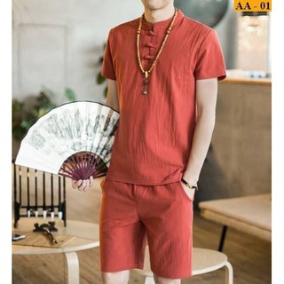 Bộ đũi nam cổ tàu