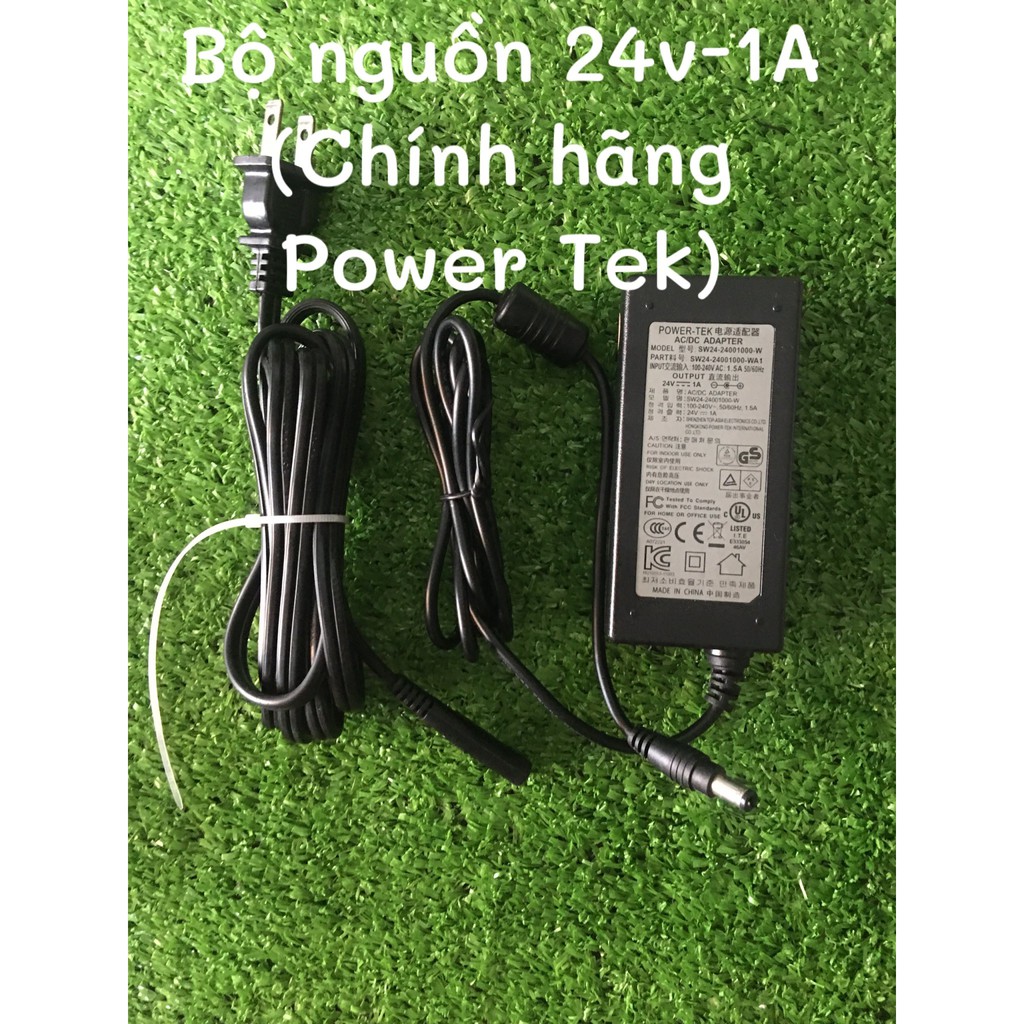 Bộ nguồn Adraptor 24V-1A (chính hãng Power tek)