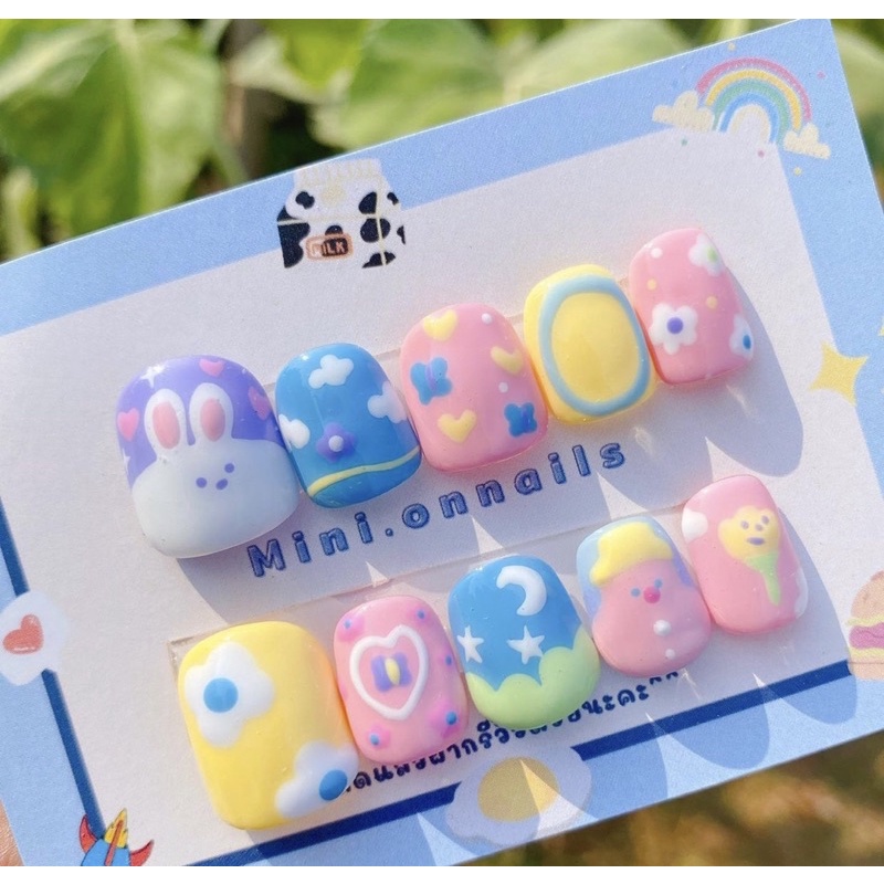 Nail box màu kẹo ngọt