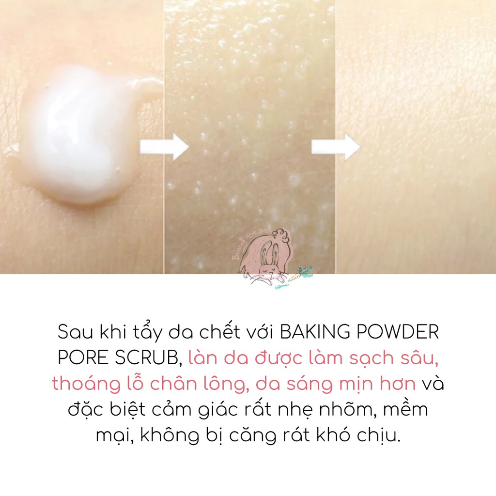 Tẩy da chết Baking Powder Crunch Pore Scrub Hàn Quốc cho mọi loại da, kể cả da mụn (Shop Bunny Beans) | BigBuy360 - bigbuy360.vn