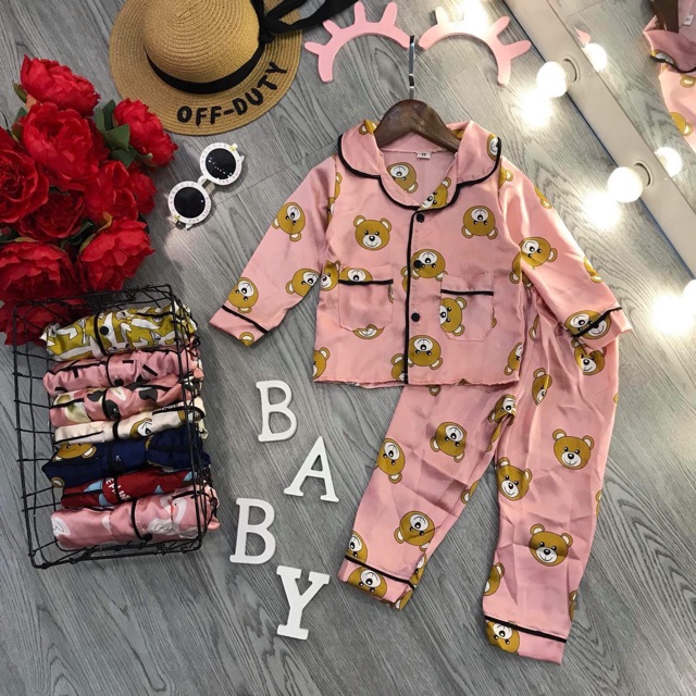 Bộ ngủ gấu cho bé