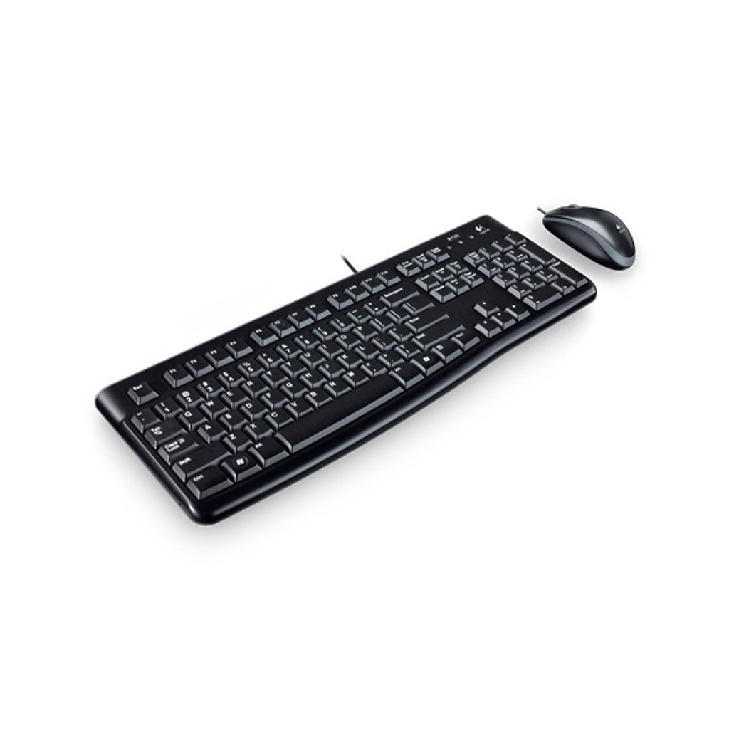 Bộ Bàn phím Và Chuột Có Dây Logitech MK120 -