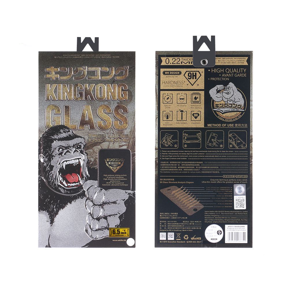 [Full hộp] Kính cường lực KingKong full màn 13 pro max 7/8/7plus/8plus/x/xs/xs max/11/12/13/pro/promax