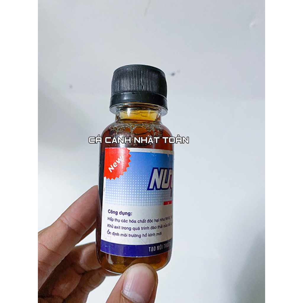 DUNG DỊCH NƯỚC ĐEN WATER BLACK CHO BỂ CÁ CẢNH 100ML