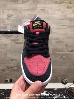 Giày Nike Dunk low SB XC/ XMI đỏ đen