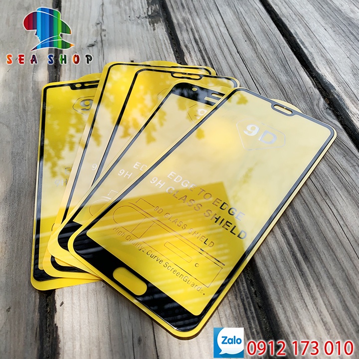 Kính cường lực 9D OPPO F7, F9, F11 Pro, A1K, F1S, C12, A3S, A5S, A5, A9, F3, F5,  C15, A53, A12 - Full màn hình