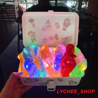 Scunchies Dây Buộc Tóc Cột Tóc Có Đèn Led Lấp Lánh -PK032- LYCHEE