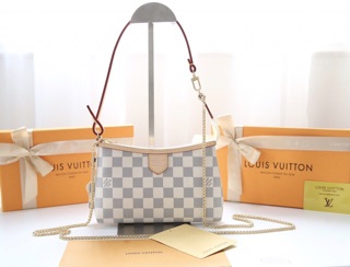 túi LV da mềm kéo khoá fullbox