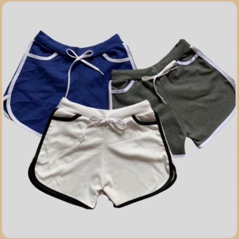 Quần Short Ngắn, Quần Đùi Măc Nhà 1 Sọc❣️FREESHIP❣️, Chất Coton Mát Mịn. Nhiều Màu Dvin_fashion